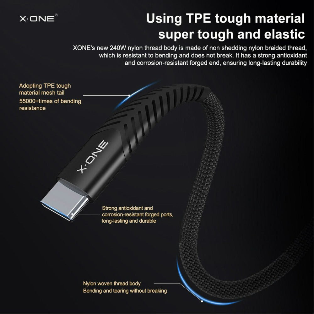 New 240W Dual Type-C Fast Charging Cables