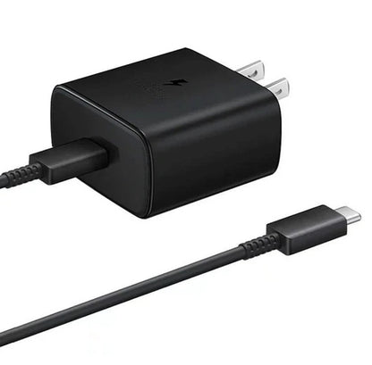45W USB-C Super Fast Wall Charger 10FT Cable For Galaxy S20 S21 S22 S23