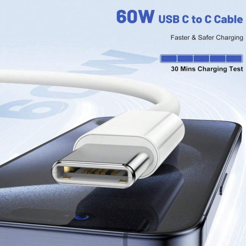 Charger Cable - Portable, Durable, Essential For Charging Compatible With Multiple Devices