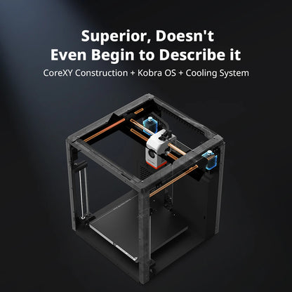 Anycubic Kobra S1 Combo Multi-Color 3D Printer Max Speed 600mm/s Core XY Stable Structure High Precision 3D Printer